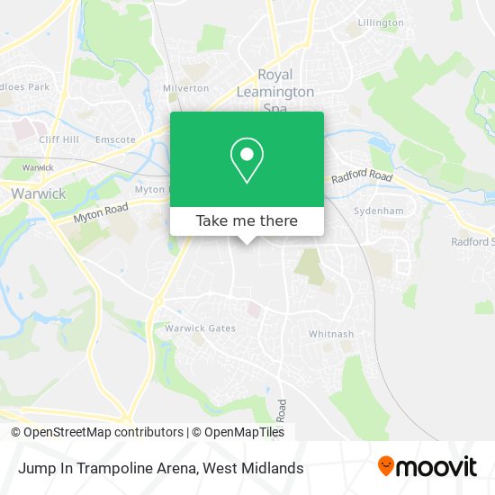 Jump In Trampoline Arena map