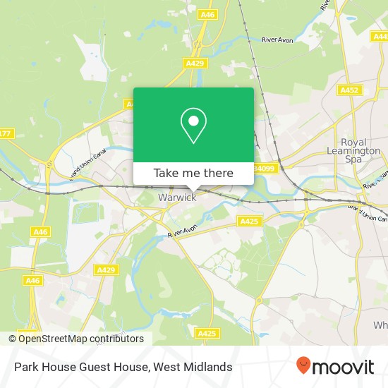 Park House Guest House map