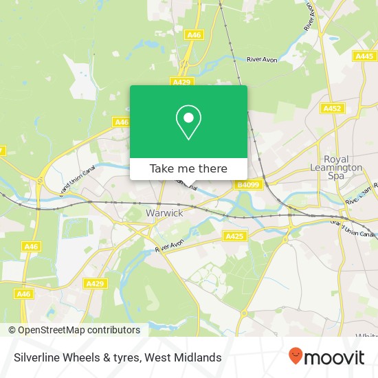 Silverline Wheels & tyres map