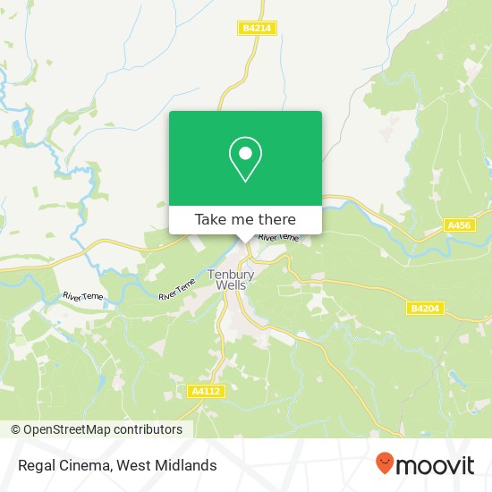 Regal Cinema map