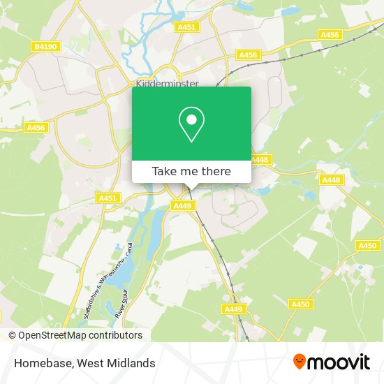 Homebase map