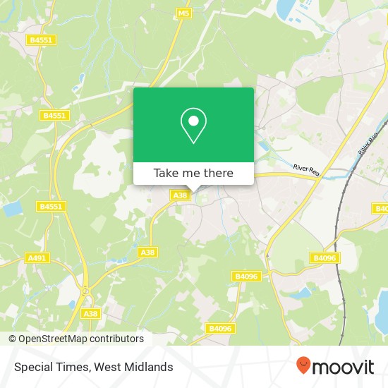 Special Times map