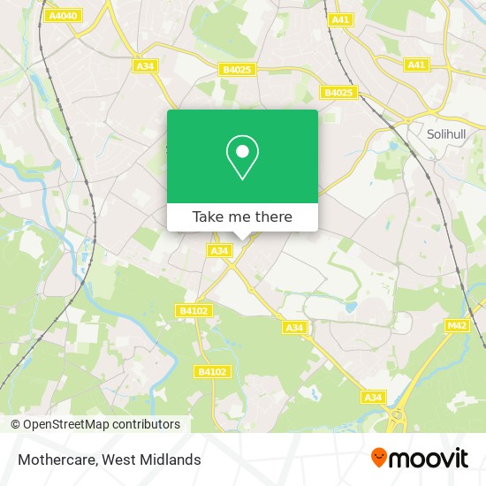 Mothercare map