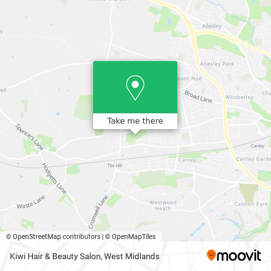 Kiwi Hair & Beauty Salon map