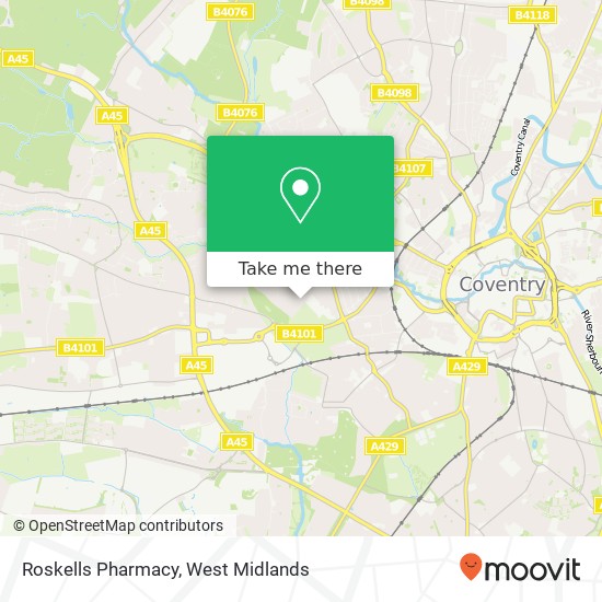 Roskells Pharmacy map