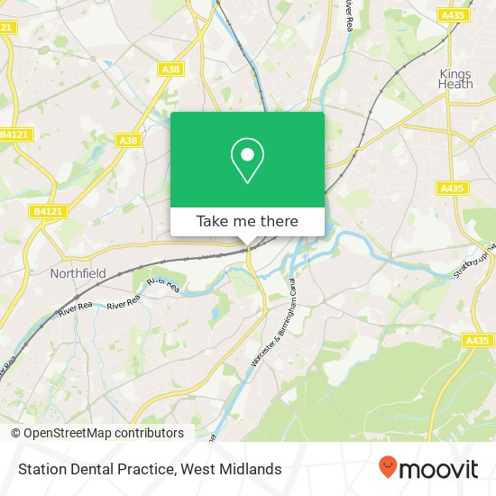 Station Dental Practice map