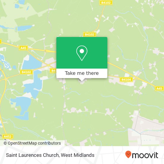 Saint Laurences Church map