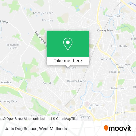 How To Get To Jan S Dog Rescue In Coventry By Bus Or Train