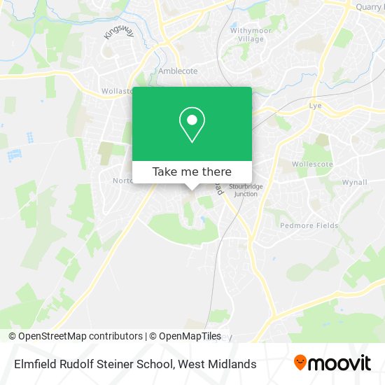 Elmfield Rudolf Steiner School map