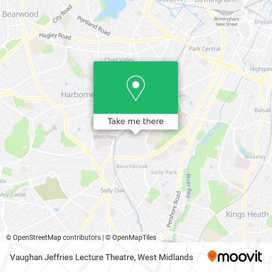 Vaughan Jeffries Lecture Theatre map