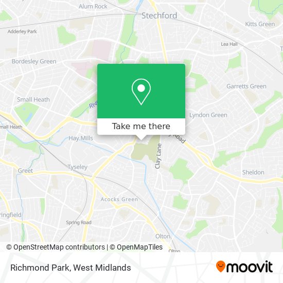 Richmond Park map