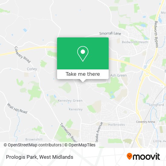 Prologis Park map