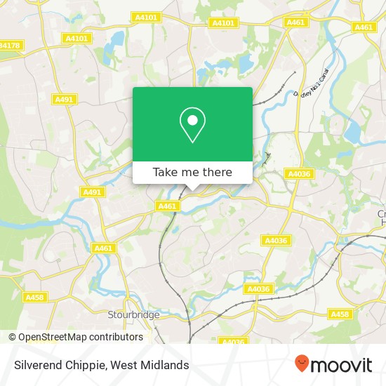 Silverend Chippie map