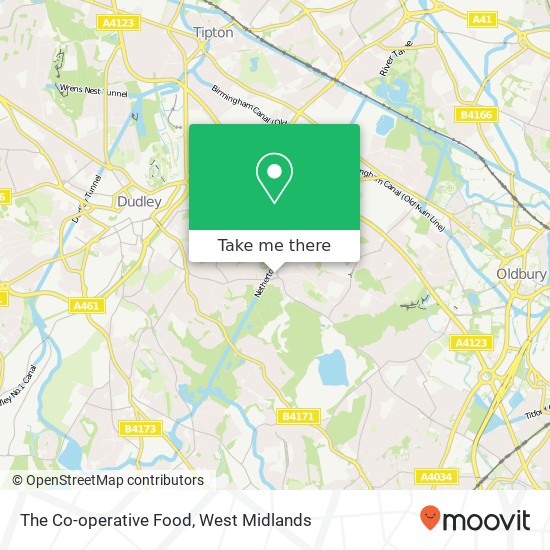 The Co-operative Food map