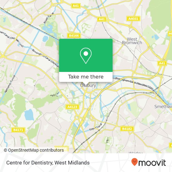 Centre for Dentistry map