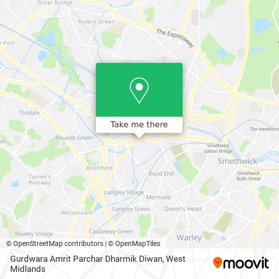 Gurdwara Amrit Parchar Dharmik Diwan map