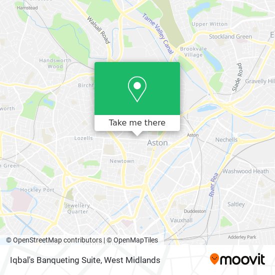 Iqbal's Banqueting Suite map