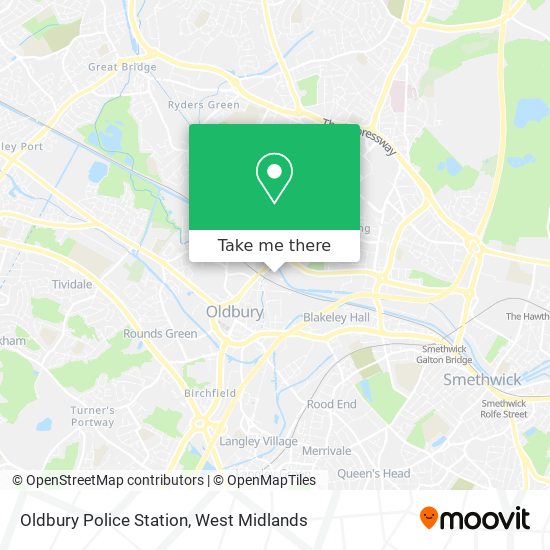 Oldbury Police Station map