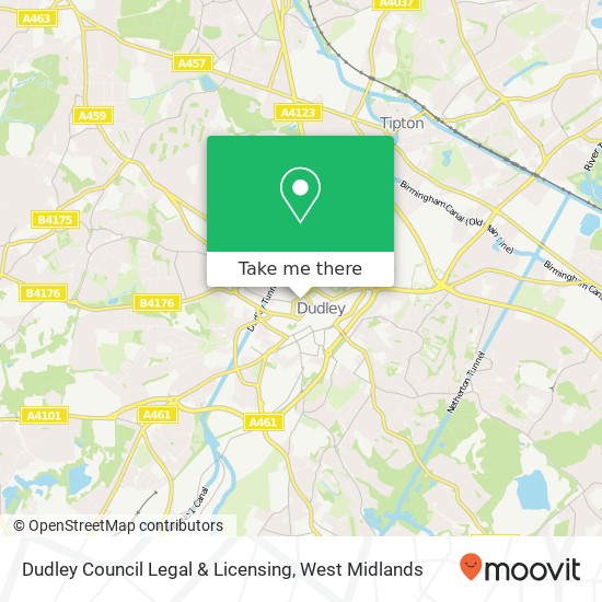 Dudley Council Legal & Licensing map