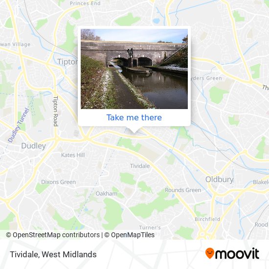 Tividale map