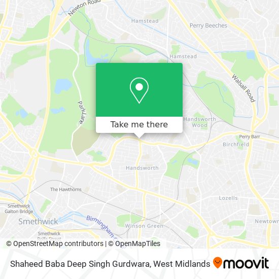 Shaheed Baba Deep Singh Gurdwara map