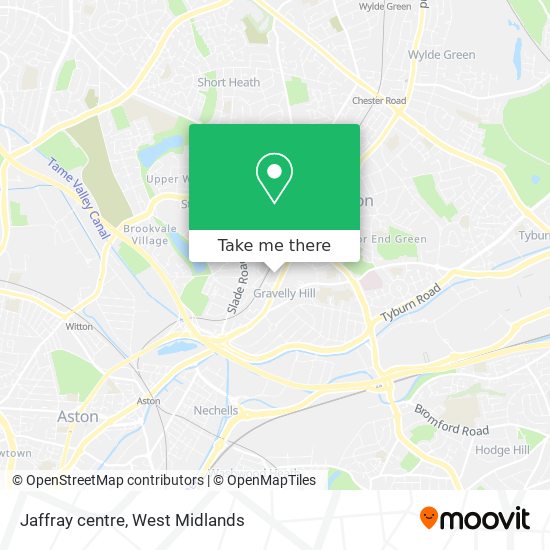 Jaffray centre map