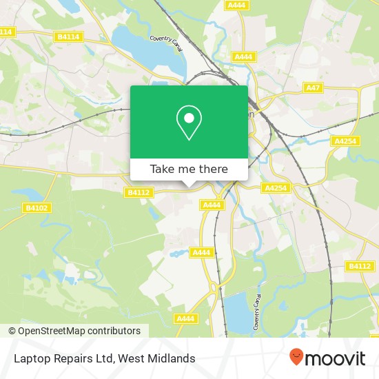 Laptop Repairs Ltd map