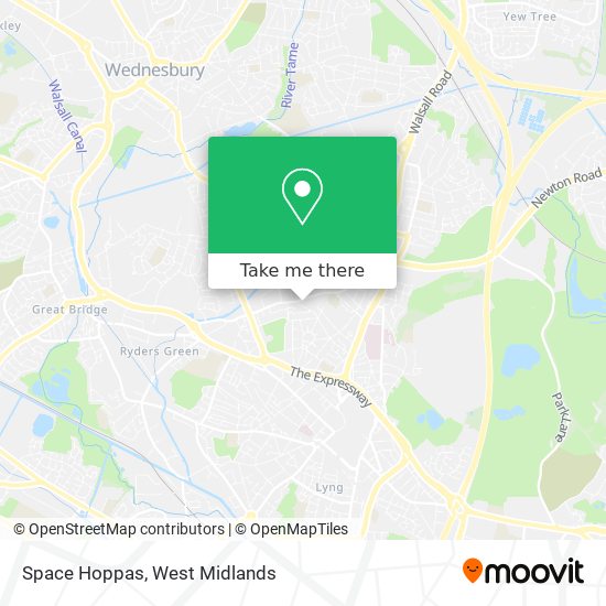Space Hoppas map
