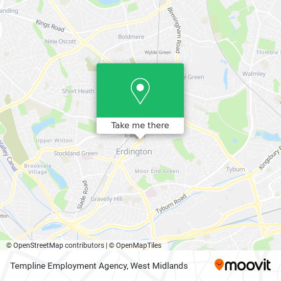 Templine Employment Agency map