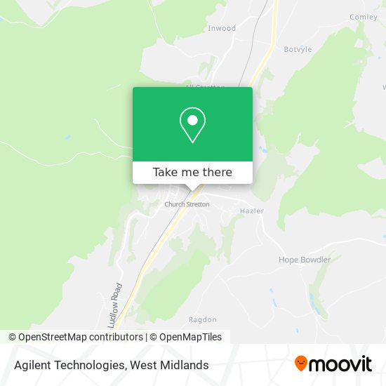 Agilent Technologies map