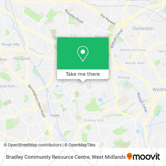 How to get to Bradley Community Resource Centre in Bilston East by