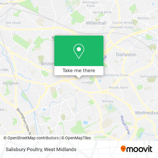 Salisbury Poultry map