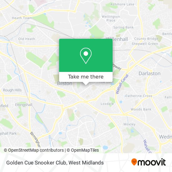 Golden Cue Snooker Club map