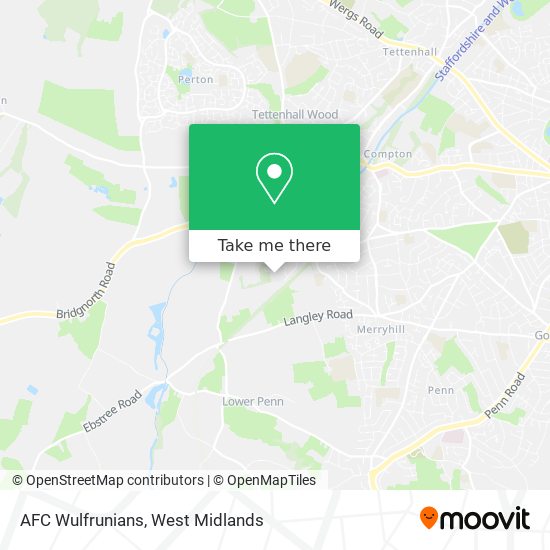 AFC Wulfrunians map