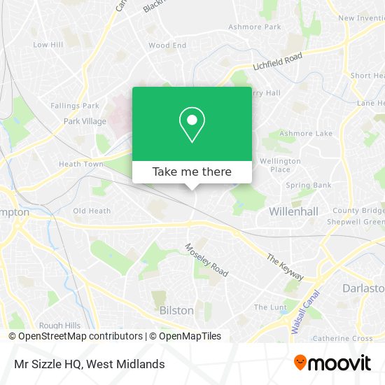 Mr Sizzle HQ map
