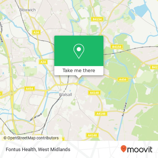 Fontus Health map