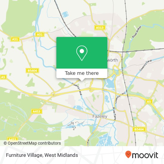 Furniture Village map