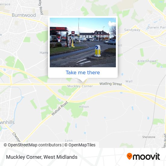 Muckley Corner map