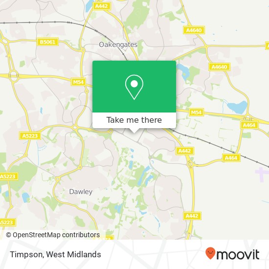 Timpson map