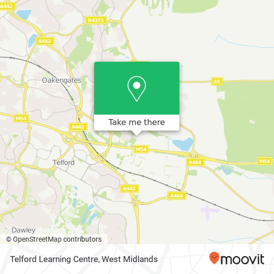 Telford Learning Centre map