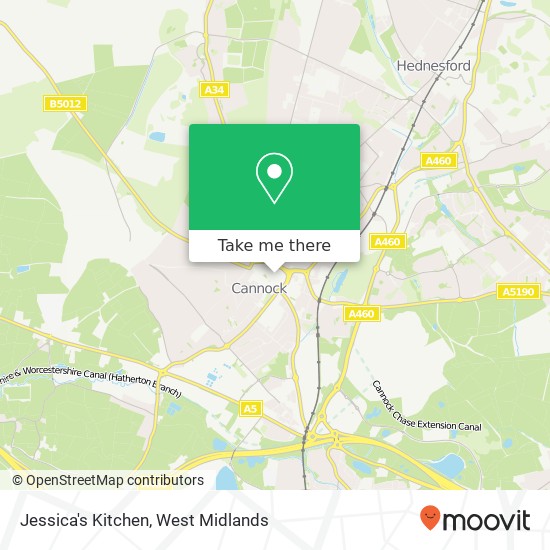 Jessica's Kitchen map