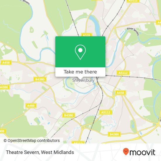 Theatre Severn map
