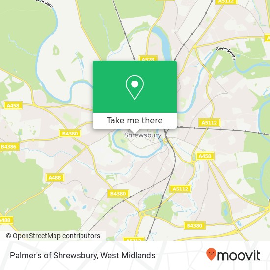 Palmer's of Shrewsbury map