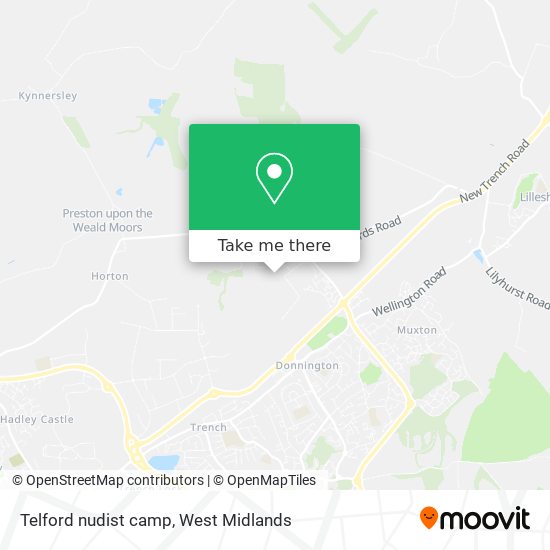 Telford nudist camp map