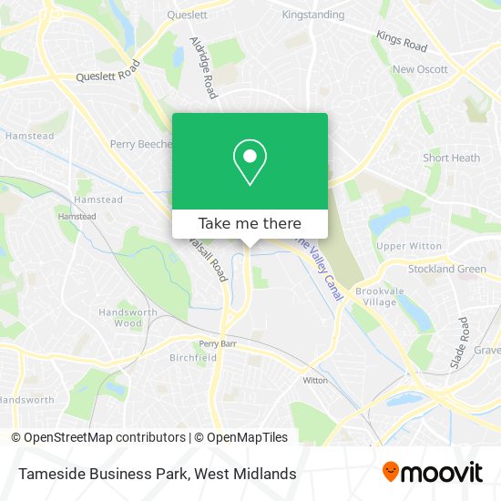 Tameside Business Park map