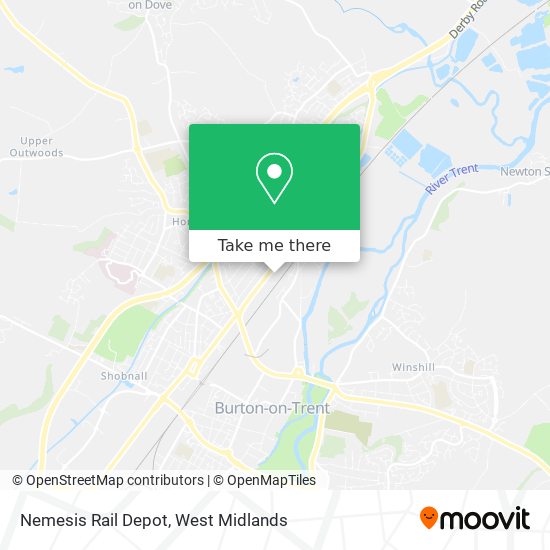 Nemesis Rail Depot map