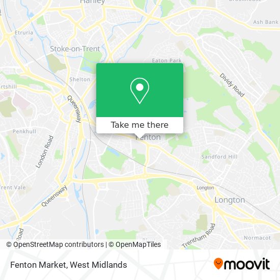 Fenton Market map