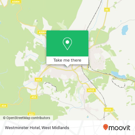 Westminster Hotel map