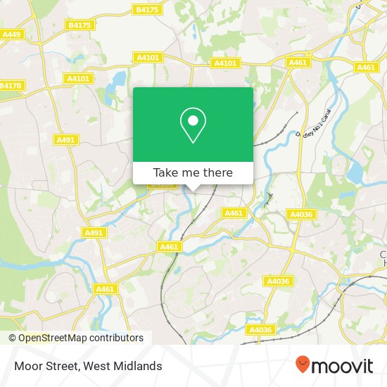 Moor Street map