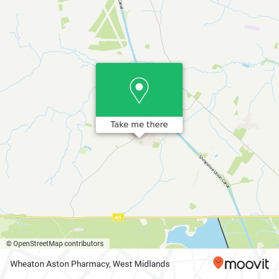 Wheaton Aston Pharmacy map